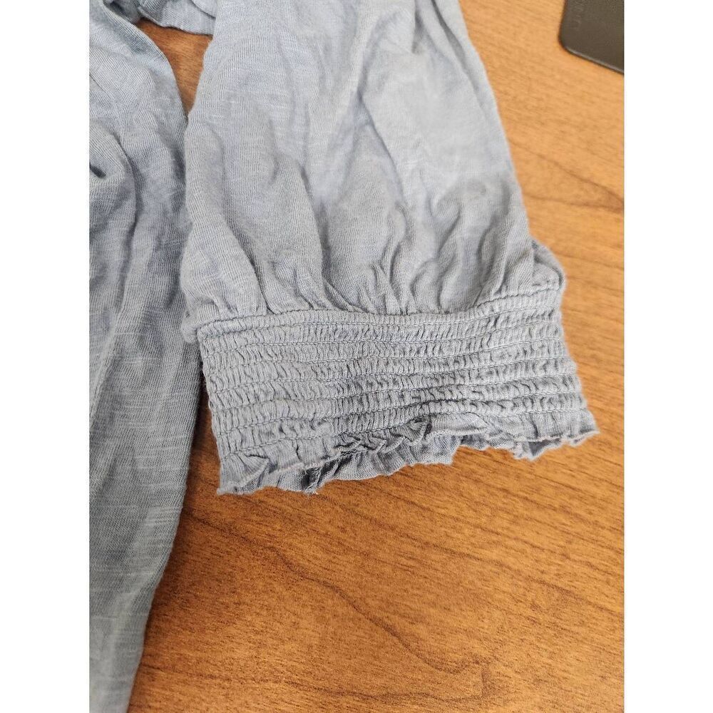 Maurices 2X Solid Smocked Off The Shoulder Top (L) - Picture 4 of 8